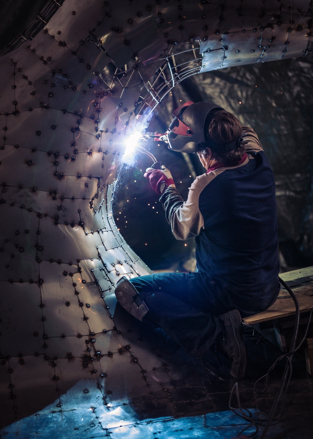 Welder Poster och Canvastavla