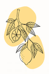 Boho Fruits #2 Poster och Canvastavla