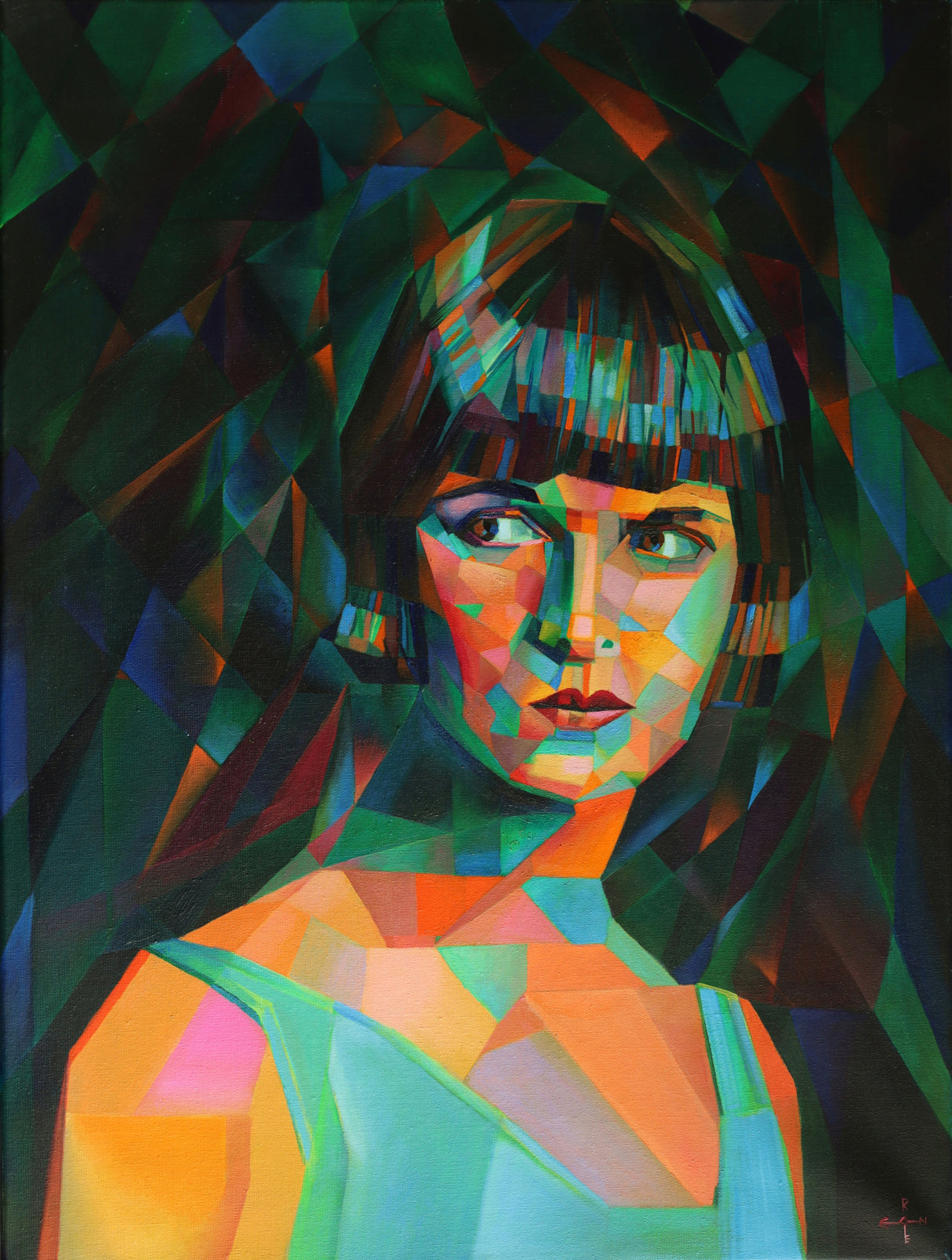 Louise Brooks Poster och Canvastavla