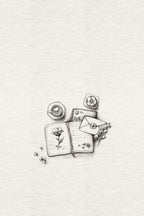 Sketch Notebook Lock Poster och Canvastavla