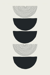 Boho Sun Series #4 Poster och Canvastavla
