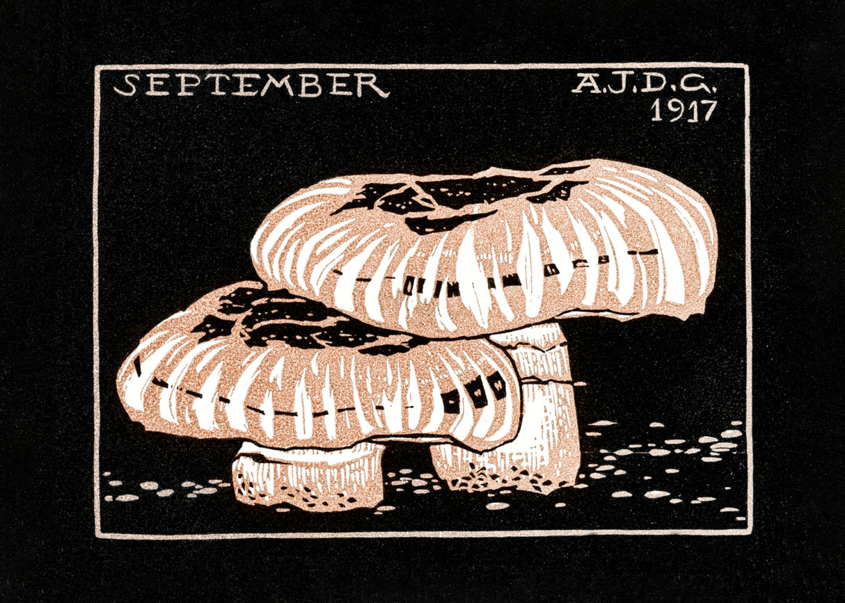 September 1917 Poster och Canvastavla