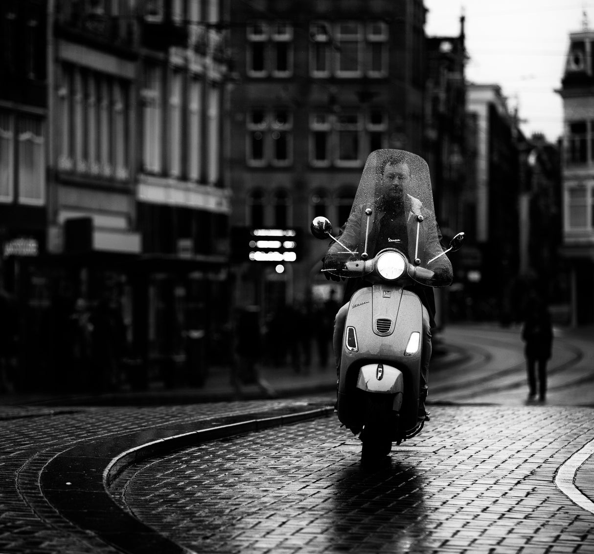 Vespa Poster och Canvastavla