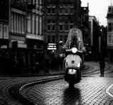 Vespa Poster och Canvastavla