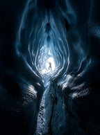 Ice Cave Poster och Canvastavla