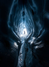 Ice Cave Poster och Canvastavla