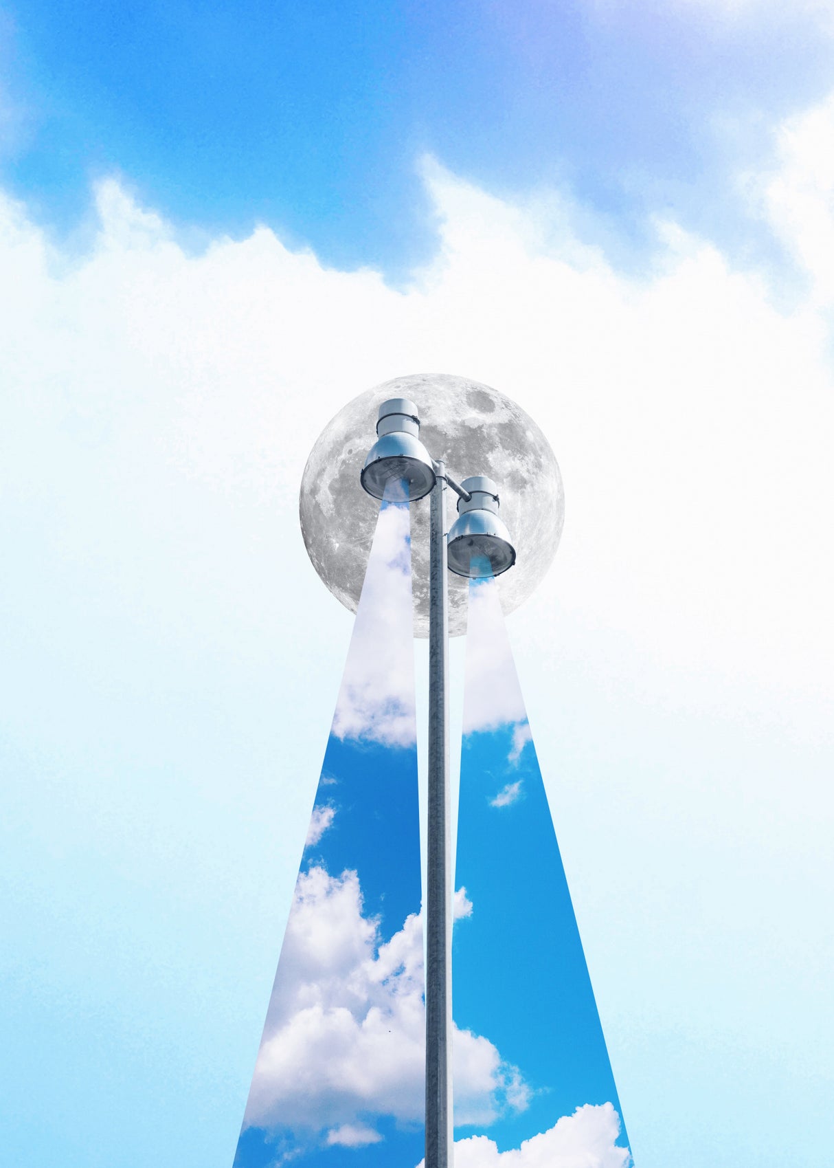 Sky Light Poster och Canvastavla