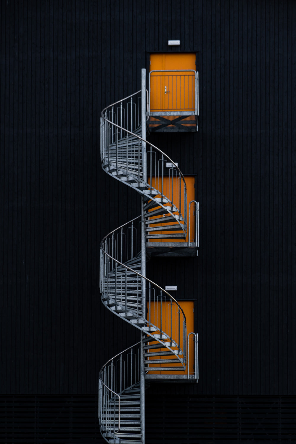 Spiral staircase Poster och Canvastavla