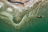 dead sea kayaker Poster och Canvastavla