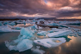 The Jökulsárlón Poster och Canvastavla
