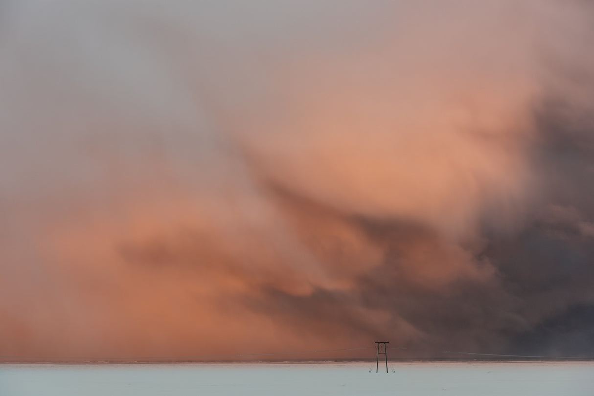 Stormy Clouds Poster och Canvastavla
