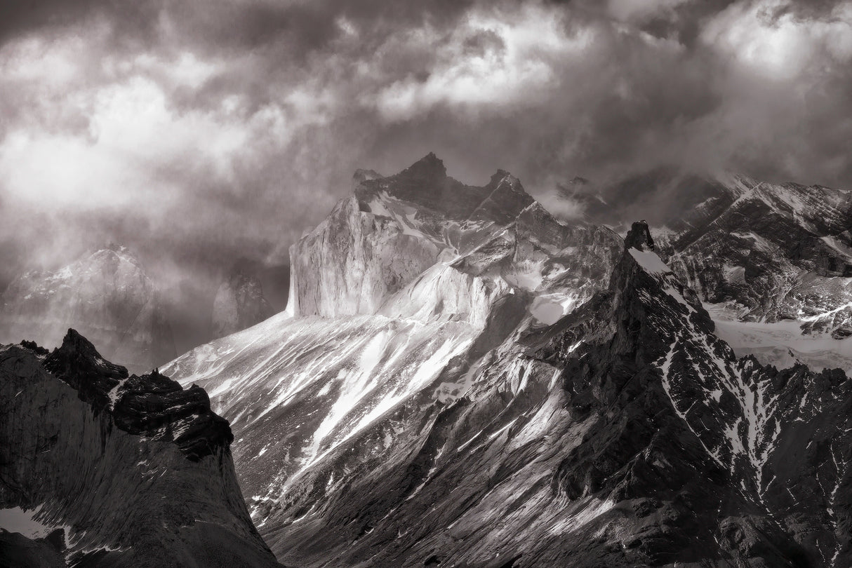 Lights from Patagonia Poster och Canvastavla