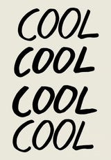 Cool Quote 01 Poster och Canvastavla