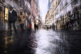 Old town after the rain Poster och Canvastavla
