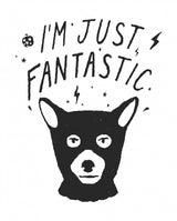 Im Just Fantastic Poster och Canvastavla