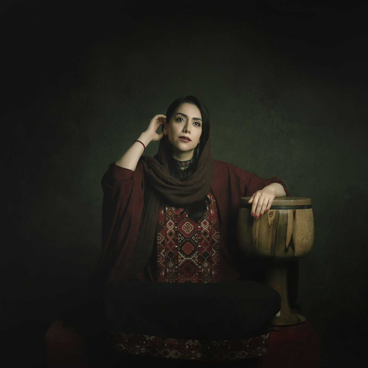 Persian Girl Poster och Canvastavla