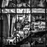 Faces in reflection Poster och Canvastavla