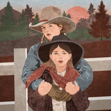Western Sisters Poster och Canvastavla