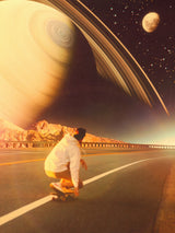 Space Sk8er Poster och Canvastavla