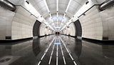Moscow metro - Welcome to the machine Poster och Canvastavla