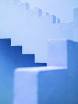 Muralla Roja in blue Poster och Canvastavla