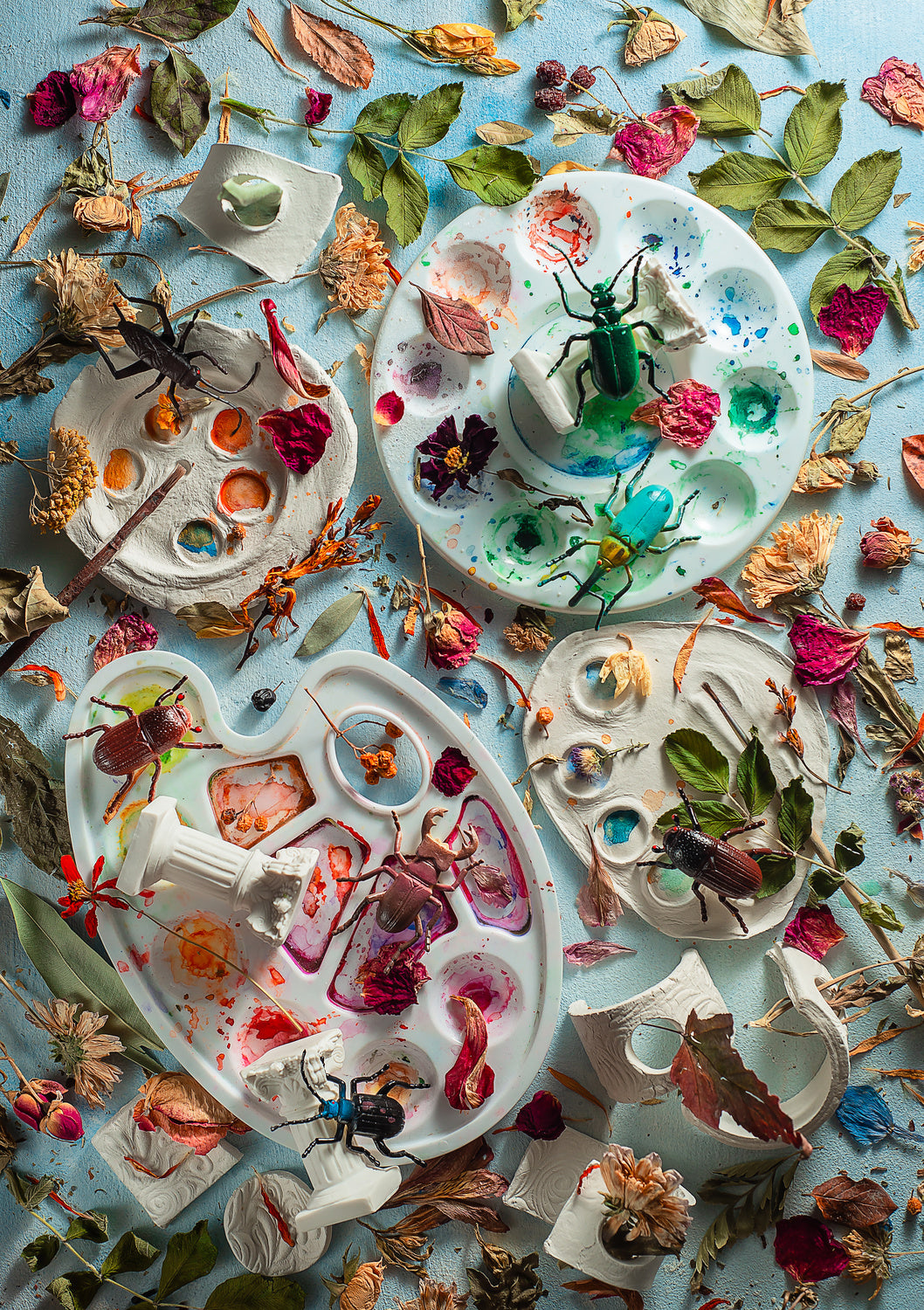 Summer Palette Poster och Canvastavla