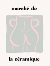 Ceramic Figure Poster Poster och Canvastavla