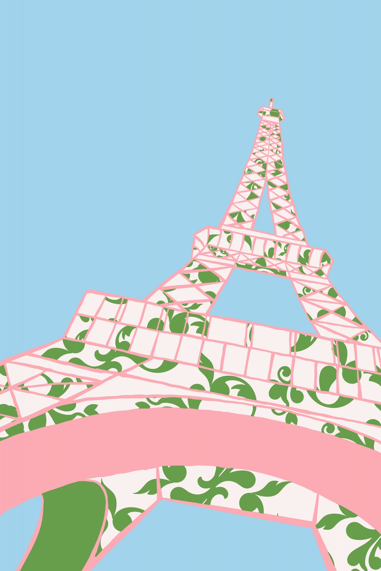 Eiffel Tower (Afternoon) Poster och Canvastavla
