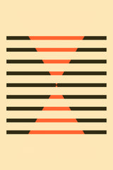 Faded Geometric #1 Poster och Canvastavla