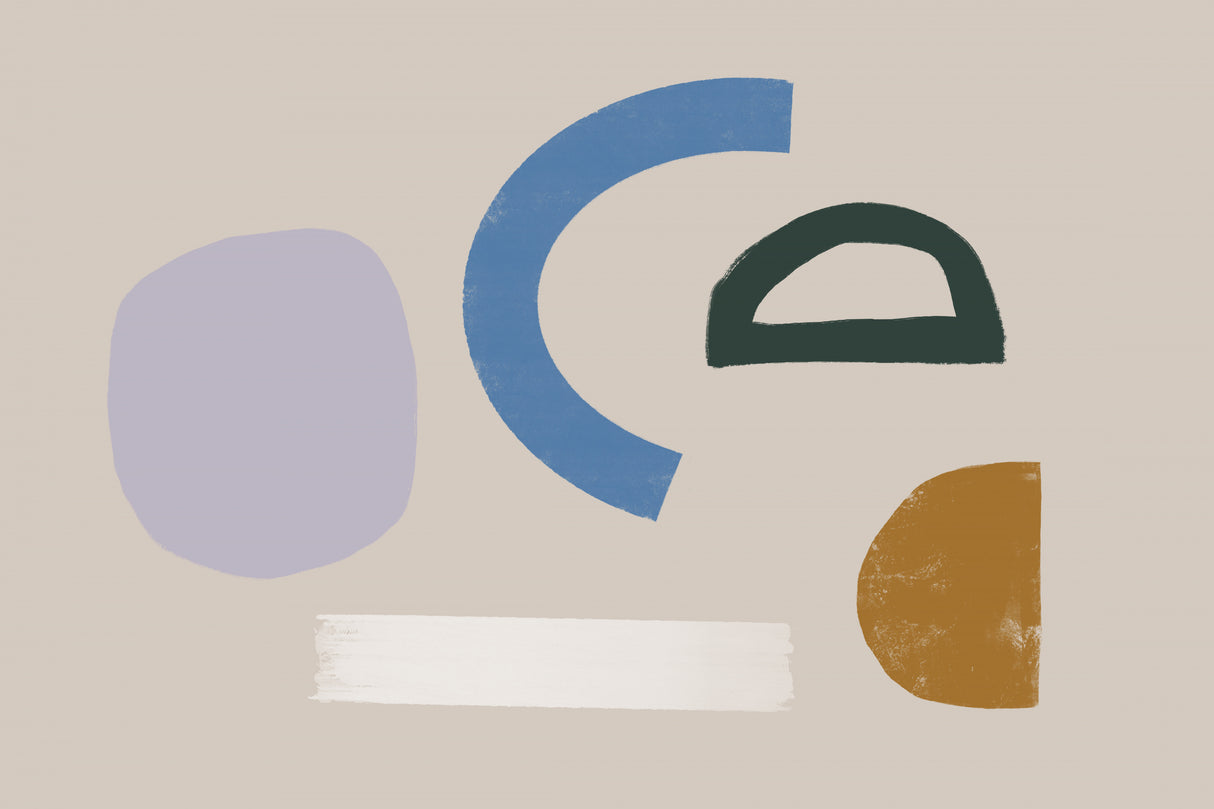Abstract Composure Poster och Canvastavla