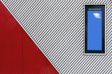 Red white and blue Poster och Canvastavla