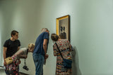 The art of enjoying art Poster och Canvastavla