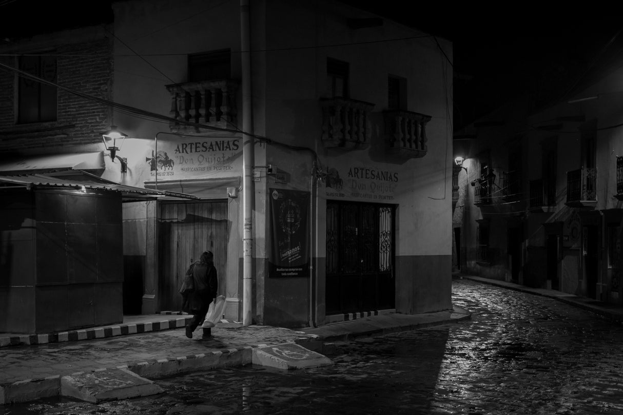 Alone at night Poster och Canvastavla