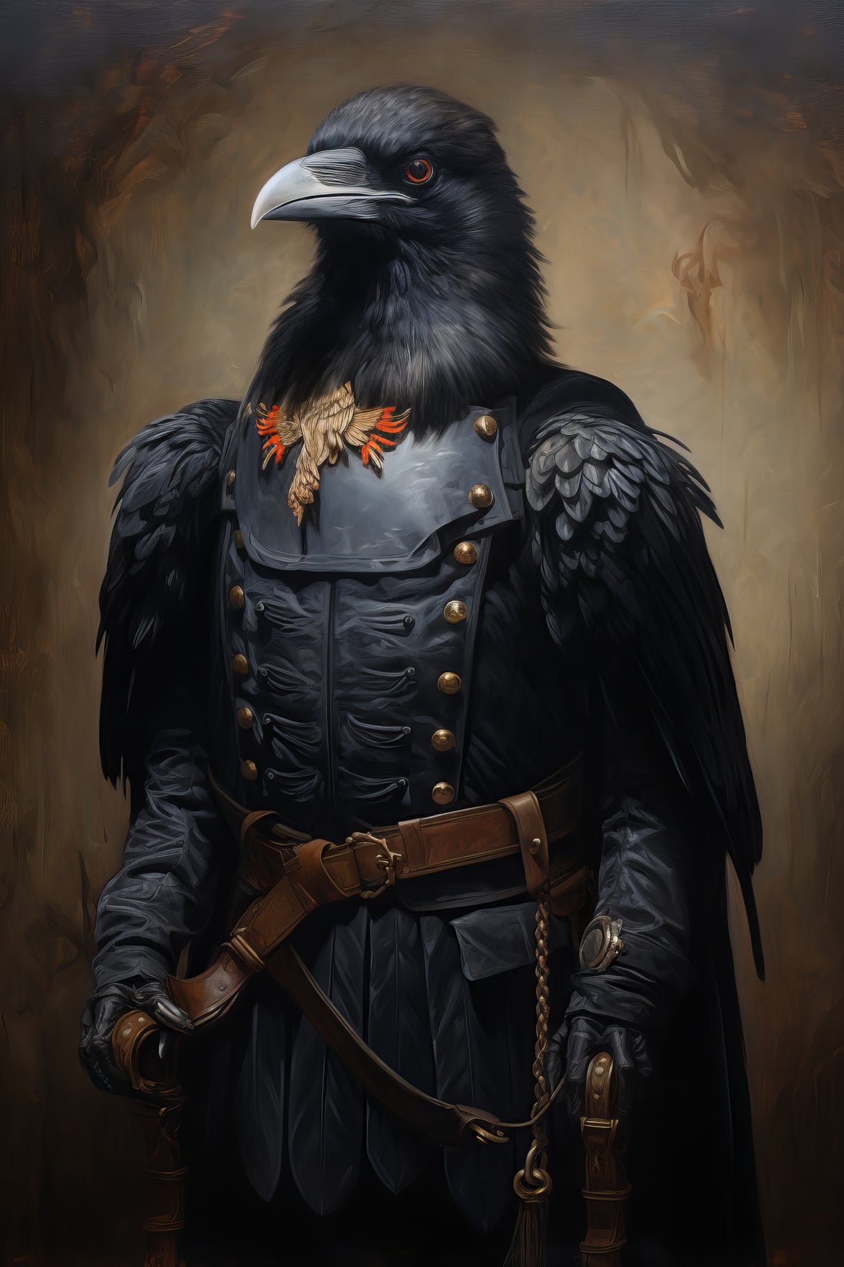 Bird In Costume 4 Poster och Canvastavla
