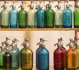 Seltzer Bottles Poster och Canvastavla