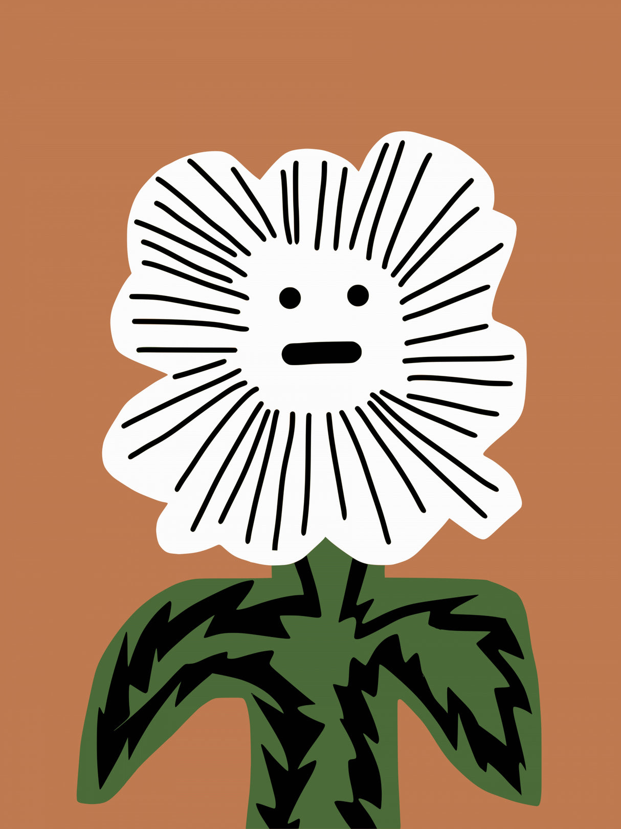 Emoji Plant Poster och Canvastavla