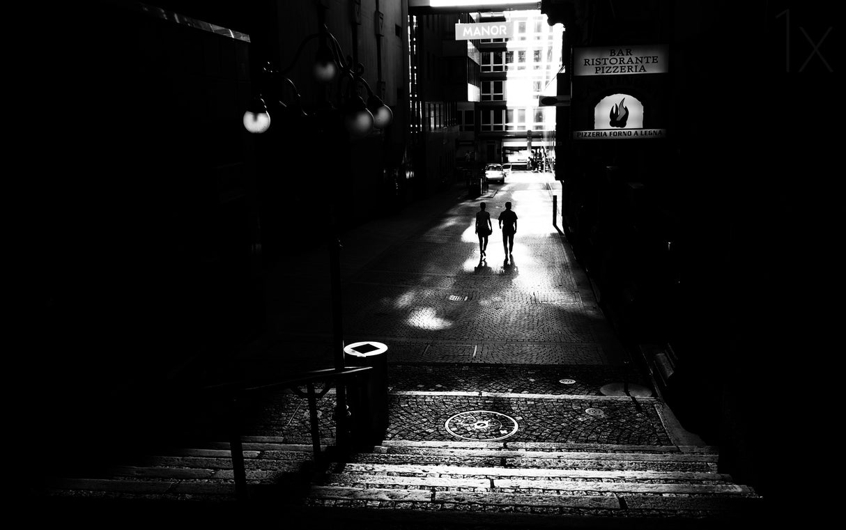 Light on the street II Poster och Canvastavla