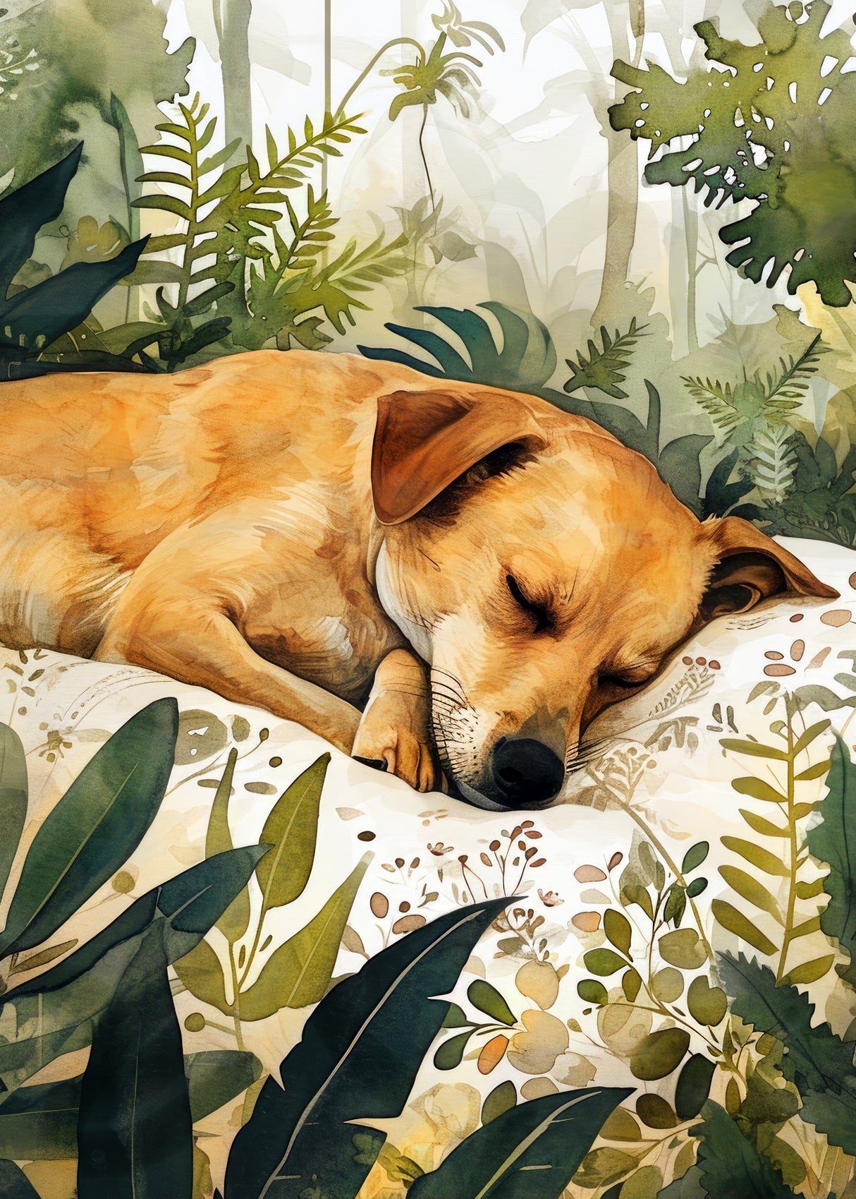 Dog's life 4 Poster och Canvastavla