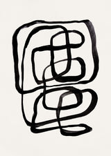 Abstract Lines I Poster och Canvastavla