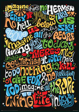 Imagine Poster och Canvastavla