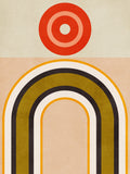 Rainbow Suns 9 Poster och Canvastavla