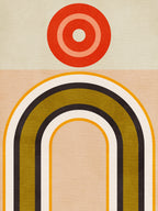 Rainbow Suns 9 Poster och Canvastavla
