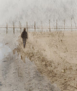 Beach walk Poster och Canvastavla