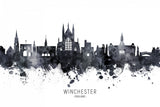 Winchester England Skyline Poster och Canvastavla