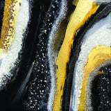 Black Agate Poster och Canvastavla