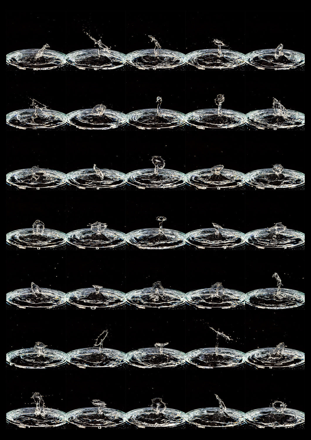 Droplets Poster och Canvastavla
