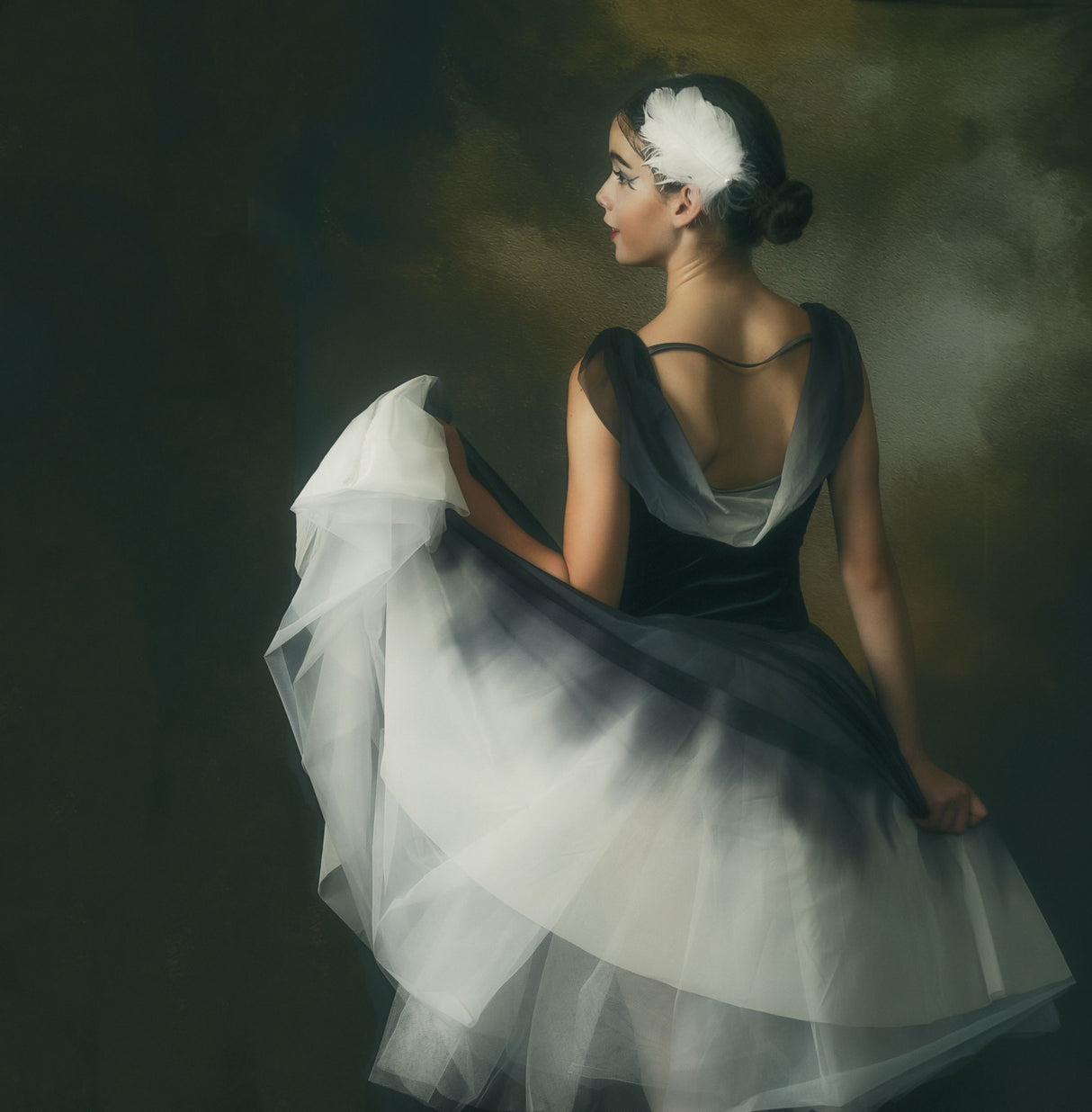 Sophia . Dying Swan , Swan Lake Poster och Canvastavla