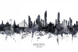 Bangkok Thailand Skyline Poster och Canvastavla