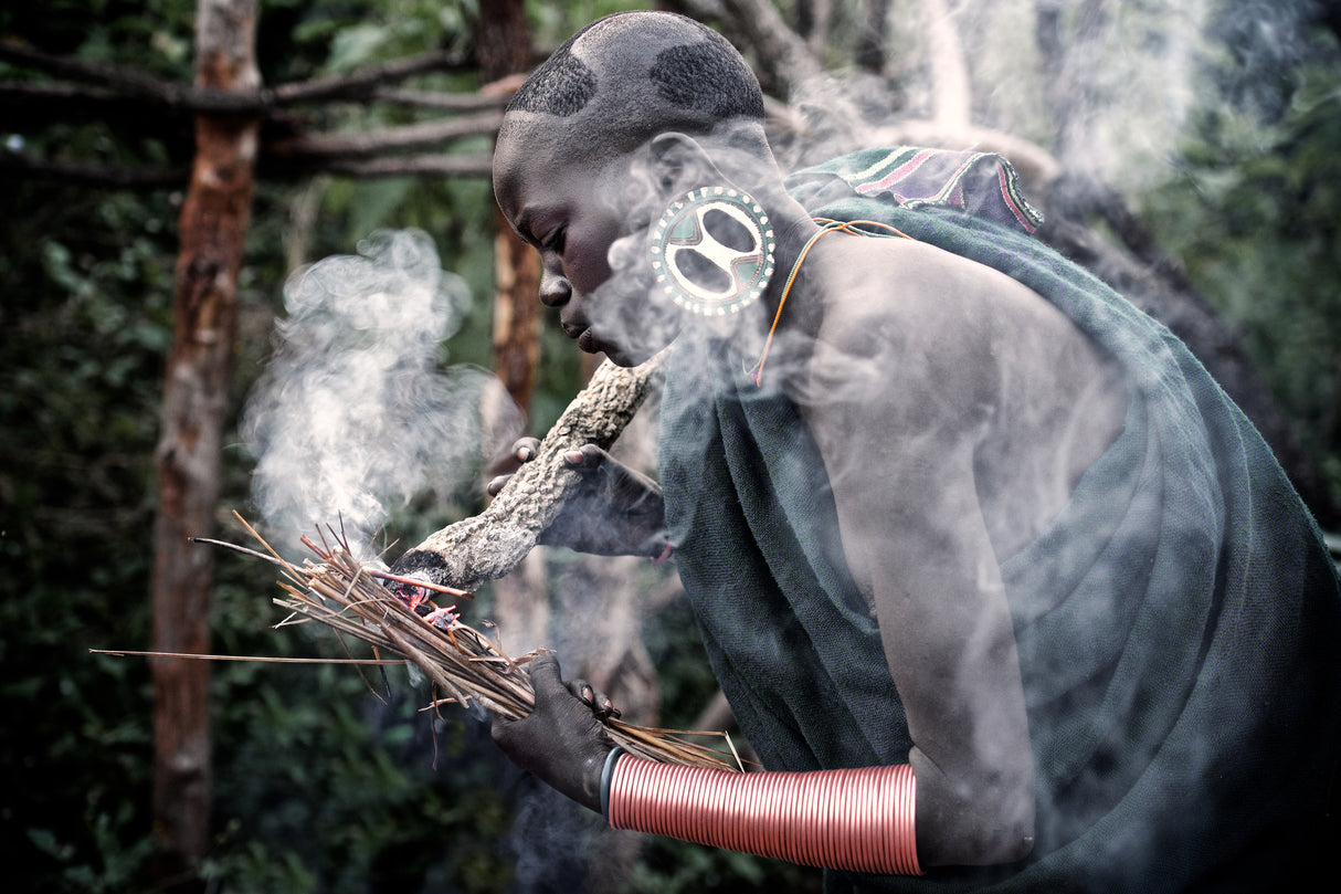 Firelighting Poster och Canvastavla