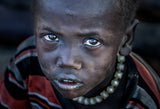 Pokot tribe child -II -Kenya Poster och Canvastavla
